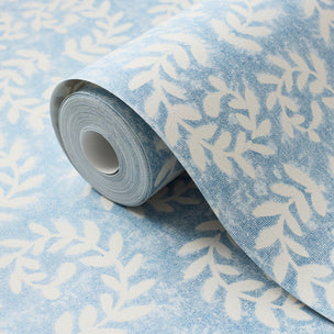 Ashdown Wallpaper Cool Blue Sample