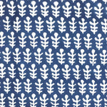 Bagru Block printed Fabric Cotton Dark Blue