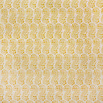 Lani Printed Fabric Linen/Cotton Turmeric