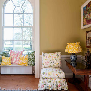 Lampshade Flirty Skirt Ashdown Chartreuse Small