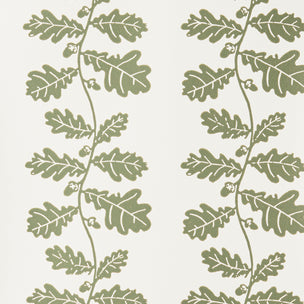 Trailing Acorn Wallpaper Olive Sample