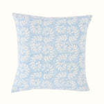 Hand Block Printed Ashdown Cushion Cool Blue