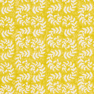 Ashdown Hand Block Printed Chartreuse Sample