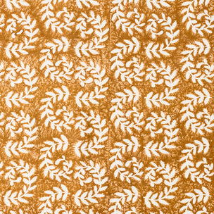 Ashdown Hand Block Printed Rust Sample