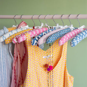 Coat Hanger Padded Stripe Multi
