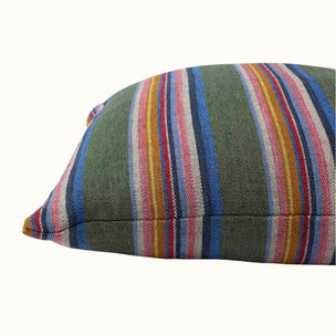 Cushion Odisha Loom Olive