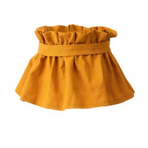 Lampshade Flirty Skirt Peter Plain Turmeric with Tie
