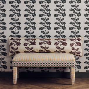 Trailing Acorn Wallpaper Olive Sample