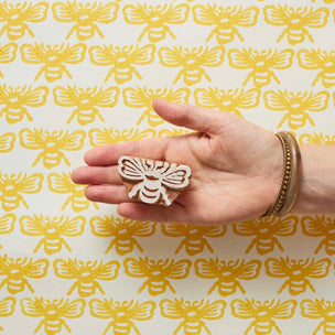 Wooden Block Bee