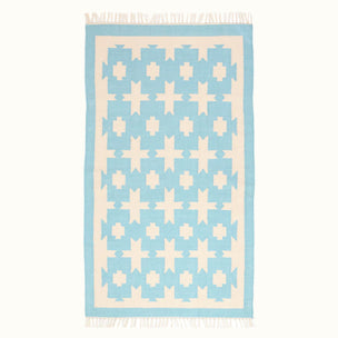 Rug Chunky Cotton Sky Blue