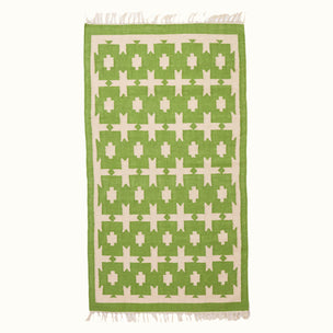 Rug Chunky Cotton Spring Green