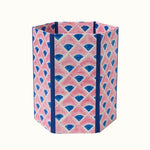 Waste Paper Bin Kite Navy Pink
