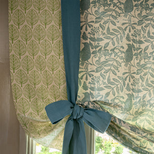 Mini Burchetts Printed Fabric Linen/Cotton Moss