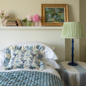 Lampshade Pleated Seed Grass Large