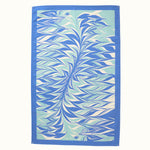 Tea Towel Marble Blue