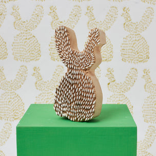 Wooden Block Topiary