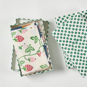 Greencombe Block printed Fabric Sample Set