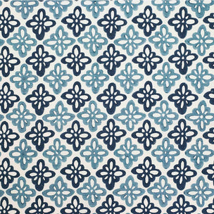 Fabric - Pattee - Oyster - Blue