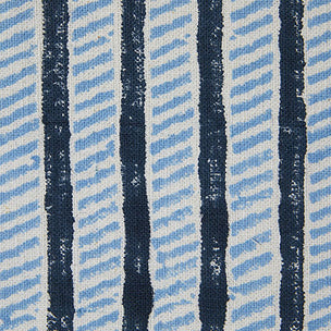 Fabric - Garden Path - Oyster - Midnight/Sky