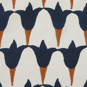 Fabric - Tulip - Oyster - Midnight/Copper