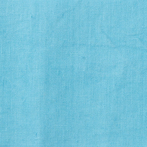 Isabella Hand dyed Fabric Linen Sky Blue