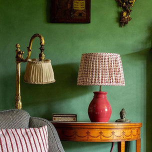 Lampshade Pleated Seed Iron Large