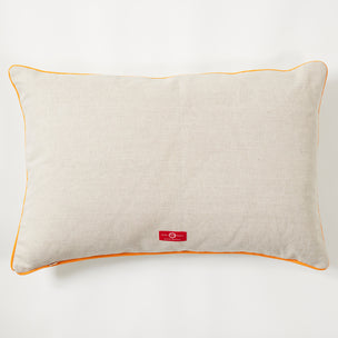 Cushion Piped Oak Blue