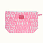 Wash Bag Bagru Pink