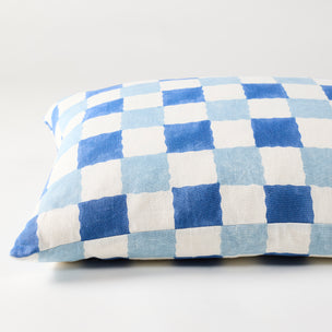 Cushion Chequer Blues