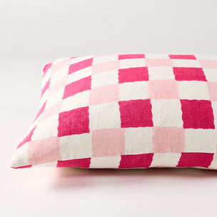 Cushion Chequer Pinks
