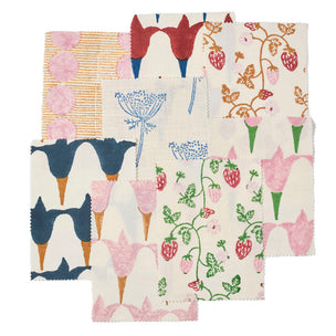 Greencombe Block printed Fabric Sample Set