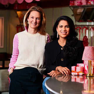 molly mahon and samyukta nair photographed together in bombay bustle restaurant at the launch of the collaboration