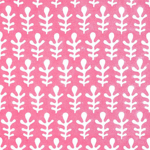 Bagru Block printed Fabric Cotton Pink Sample