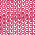 Tuk Tuk Block printed Fabric Cotton Pink Free Sample