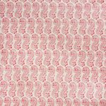 Lani Printed Fabric Linen/Cotton Blush