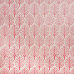 Mini Burchetts Printed Fabric Linen/Cotton Blush Free Sample