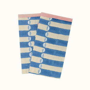 Napkin Luna Chintz Blue Pink