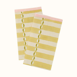 Napkin Luna Yellow Pink