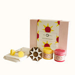 Block Printing Kit Tea Towel Sun