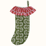Stocking Ashdown Khaki with Luna Pink Frill