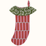 Stocking Luna Pink with Ashdown Khaki Frill