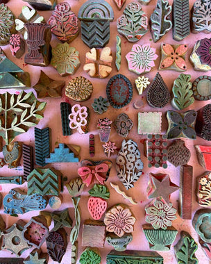 Block Printing Cushion Workshop at Highgrove, Gloucestershire, 17th September