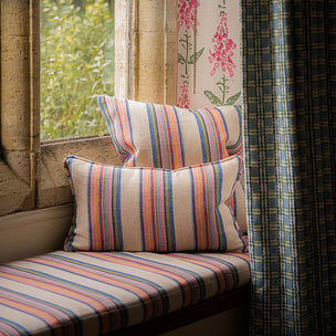 Odisha Stripe Loom Cotton/Jute Cream