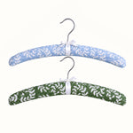 Coat Hanger Padded Duo Ashdown Cool Blue & Khaki
