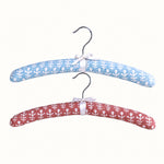 Coat Hanger Padded Duo Bagru Turquoise & Terracotta