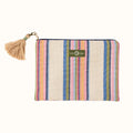 Pouch Bag Odisha Loom Stripe Cream
