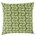 Hand Block Printed Ashdown Cushion Khaki