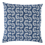 Hand Block Printed Ashdown Cushion Navy