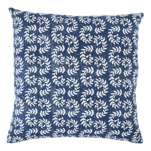 Hand Block Printed Ashdown Cushion Navy