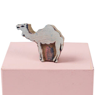 Wooden Block Camel